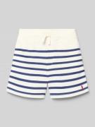 Polo Ralph Lauren Kids Regular Fit Sweatshorts aus Baumwoll-Mix in Off...