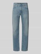 Levi's® Tapered Fit Jeans aus Baumwoll-Mix Modell '502™ TAPER' in Rauc...