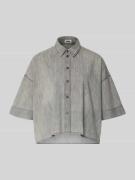 Drykorn Boxy Fit Jeansbluse mit überschnittenen Schultern Modell 'YARI...
