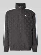PUMA PERFORMANCE Trainingsjacke mit Reißverschluss und Logo in Black, ...