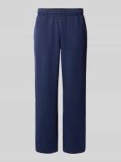 Lacoste Loose Fit Sweatpants aus reiner Baumwolle in Marine, Größe L