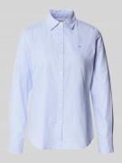 Fynch-Hatton Regular Fit Hemdbluse aus reiner Baumwolle in Hellblau, G...