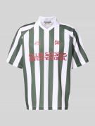 Only & Sons Loose Fit Poloshirt mit Motiv-Print Modell 'ZIDAN' in Weis...