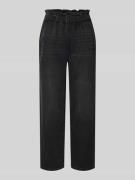 Jake*s Casual Jeans mit elastischem Bund in Black, Größe 34