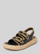 Steve Madden Sandalette in Flecht-Optik Modell 'PORTOFINO' in Black, G...