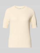 Selected Femme Regular Fit Strickpullover aus Viskose-Baumwoll-Mix Mod...