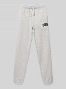 CHAMPION Regular Fit Sweatpants aus Baumwoll-Mix mit Label-Detail in M...