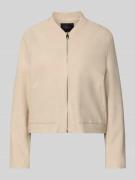 s.Oliver BLACK LABEL Regular Fit Blouson mit Viskose-Anteil in Ecru, G...