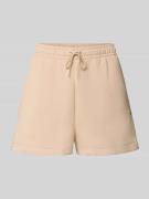 Lacoste Sport Regular Fit Sweatshorts aus Baumwoll-Mix in Beige, Größe...