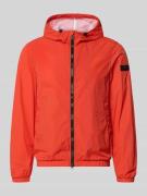 Peuterey Jacke mit Kapuze Modell 'NIGLE' in Orange, Größe L