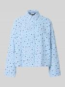 Jake*s Casual Relaxed Fit Pyjama-Oberteil im Allover-Look in Hellblau,...