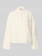 Jake*s Casual Relaxed Fit Pyjama-Oberteil im Allover-Look in Offwhite,...