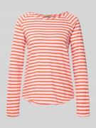 Smith and Soul Longsleeve mit Rundhalsausschnitt in Orange, Größe S