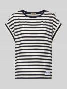 Smith and Soul Oversized T-Shirt mit Label-Detail in Marine, Größe L