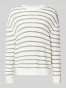 ARMANI EXCHANGE Strickpullover mit Rundhalsausschnitt in Hellgruen, Gr...