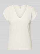 Only Loose Fit T-Shirt aus Modal-Mix Modell 'FREE' in Offwhite, Größe ...