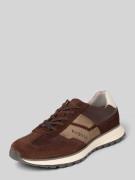 bugatti Sneaker aus beschichtetem Leder mit Label-Details Modell 'Timo...