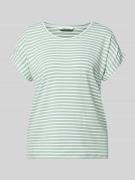 Only Regular Fit T-Shirt aus Viskose-Mix Modell 'MOSTER' in Schilf, Gr...