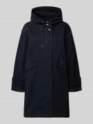 Marc O'Polo Regular Fit Parka aus reiner Baumwolle in Marine, Größe 34