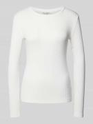 Marc O'Polo Slim Fit Langarmshirt aus Baumwoll-Modal-Mix in weicher Je...