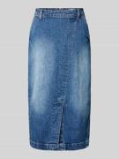 B.Young Jeansrock in Wickel-Optik Modell 'LARA' in Dunkelblau, Größe 3...