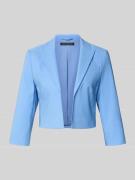Betty Barclay Cropped Blazer mit Reverskragen in Bleu, Größe 36