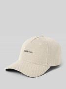 CK Calvin Klein Größenverstellbare Cap mit Logo in Beige, Größe 1