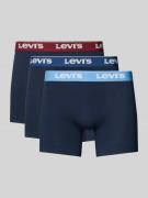 Levi's® Trunks aus Baumwoll-Mix im 3er-Pack in Marine, Größe L
