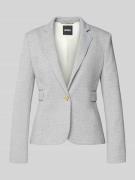 BOSS Shaped Fit Blazer mit Allover-Muster Modell 'JIA13A' in Hellgrau,...