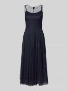 V by Vera Mont Cocktailkleid mit Rundhalsausschnitt in Dunkelblau, Grö...