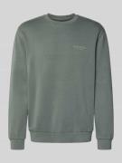 Marc O'Polo Regular Fit Sweatshirt aus reiner Baumwolle in Oliv, Größe...