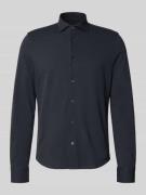 Marc O'Polo Shaped Fit Freizeithemd aus reiner Baumwolle in Marine, Gr...