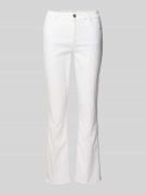 Brax Bootcut Jeans mit Fransen Modell 'SHAKIRA' in Weiss, Größe 34