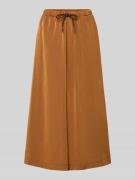 Rich & Royal Maxirock mit elastischem Bund in Cognac, Größe 34