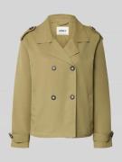 Only Regular Fit Trenchcoat-Jacke mit Reverskragen Modell 'HANNAH' in ...