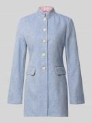 WHITE LABEL Slim Fit Blazer mit Pattentaschen in Marine, Größe 34