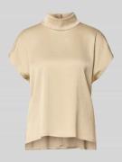 Drykorn Blusenshirt mit Stehkragen Modell 'ALARIA' in Hellbraun, Größe...