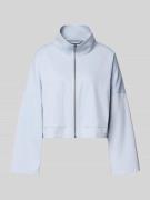 Drykorn Boxy Fit Blazer mit Stehkragen Modell 'ELSTOW' in Hellblau, Gr...