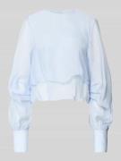 Copenhagen Muse Regular Fit Bluse im Stufen-Look Modell 'TILLY' in Hel...