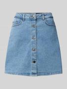 Noisy May Jeansrock mit Knopfleiste Modell 'RONNIE' in Hellblau, Größe...