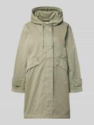 Marc O'Polo Regular Fit Parka aus reiner Baumwolle in Gruen, Größe 38