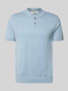 SELECTED HOMME Regular Fit Poloshirt aus Bio-Baumwoll-Mix Modell 'BERG...