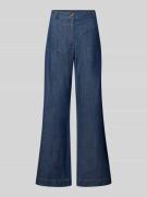 Jake*s Collection Flared Hose mit aufgesetzten Taschen in Dunkelblau, ...