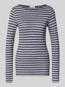 Marc O'Polo Regular Fit Langarmshirt aus reiner Baumwolle in Hellblau,...