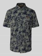 PME Legend Freizeithemd mit Knopfleiste in Marine, Größe 3XL