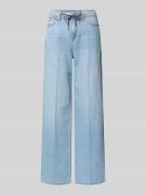 s.Oliver RED LABEL Wide Leg Jeans aus Lyocell-Baumwoll-Mix Modell 'SUR...