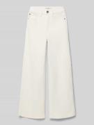Garcia Wide Leg Jeans mit Eingrifftaschen Modell 'Annemay' in Weiss, G...