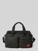 HUGO Weekender mit Logo-Patch Modell 'Ethon 3.0N_New Hldll' in BLACK, ...