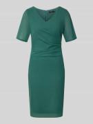 Vera Mont Midikleid in semitransparentem Design in Dunkelgruen, Größe ...