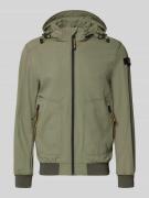PME Legend Jacke mit Kapuze und Reißverschlusstaschen in Oliv, Größe L